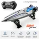 30KM/H RC High Speed Racing Boat Speedboat Remote Control Ship Water Game Kids Toys Children