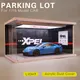 1:18 Car Models Parking lot Solid Parking Garage Model With lights And Acrylic Dust Cover