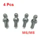 4Pcs 10mm M8/M6 Universal Car Boot Bonnet Gas Strut End Fitting Connector Ball Pin Joint Valve Screw