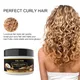 30g Coconut Oil Hair Care Masque for Curly Hair Repair Damaged Roots & Nourish Scalp Treatments