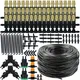 10-50M Garden Automatic Drip Watering Irrigation Kit System 4/7mm Hose 1/4'' Mist Nozzle Sprinkler