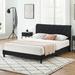 Red Barrel Studio® Shijie Bed Metal in Black | 42.9 H x 80.3 W x 60.2 D in | Wayfair 3B3B356AE6644A8B9F81CAAF7F6C65AD