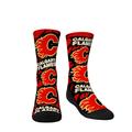 "Chaussettes Rock Em pour jeunes Calgary Flames Allover Logo & Paint Crew Chaussettes"