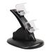 Controller Charger Charging Station Dual USB Charger Charging Stand Dock for 4 Controller and Pro Controller (Black)