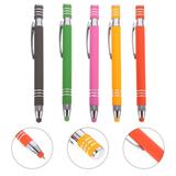 Stylus pen 5Pcs Humanized Handle Capacitive Pens Creative Stylus Pens Metal Ballpoint Pens