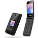 Alcatel Go Flip 4044 â€“ 4G LTE Unlocked ATT Tmobile Consumer Cellular â€“ Black