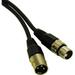 Cables To Go 1.5ft PRO-AUDIO CABLE XLR MALE to XLR FEMALE - Black