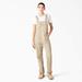 Dickies Women's Regular Fit Hickory Stripe Bib Overalls - Imperial Green Size L (FBR11)