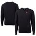 Men's Cutter & Buck Black NC State Wolfpack Alumni Logo Lakemont Tri-Blend V-Neck Pullover Sweater