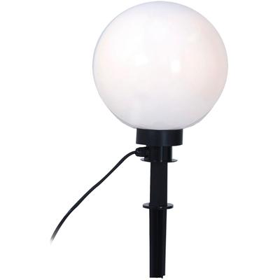 Kugelleuchte NÄVE "Ball", weiß, H:81,00cm Ø:50,00cm, Lampen, Kunststoff, weiß/opal, D: 50cm, Spieß schwarz, exkl. 1 x E2