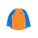 Rash Guard: Orange Print Sporting & Activewear - Size 6-12 Month