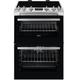 Zanussi ZCI66280XA Induction Electric Cooker with Double Oven
