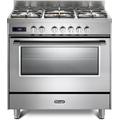 DeLonghi DSR 927-DF/X 90cm Dual Fuel Range Cooker