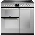 Stoves Sterling Deluxe D900Ei RTY Stainless Steel 90cm Induction Range Cooker