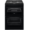 Zanussi ZCG63260BE Gas Cooker with Double Oven