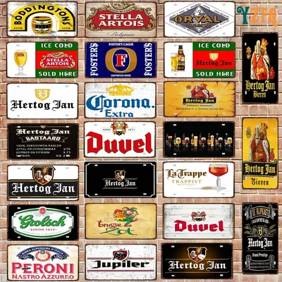 Holländisches Bier Weißblech Metall Zeichen Wand Pub Shop Shabby Chi Wohnkultur Garage Club Poster Image