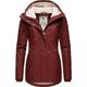 Ragwear Winterjacke Damen rot, L