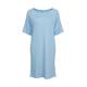 ESPRIT Damen Cotton Modal Rib Nw Sus Nightshirt Nachthemd, Pastel Blue, 36