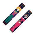 HElectQRIN Polyester Cloth Hanging Flag One Pair Door Hanging Flag 100D Polyester Cloth Skull Designed Home Flag Decoration For Day Of The Dead Skull Hanging Flag