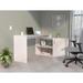 Modern Style L-Shaped Writing Desk,With 4 shelves,Fits Right in to your Study Room,Bedroom Ect