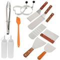 Bbq tools set 1 Set/12pcs Outdoor BBQ Utensils Kit Baebecue Shovels Practical Barbecue Tools