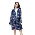 Yoone Fashion Cute Dots Raincoat Women Poncho Waterproof Rain Wear Outdoor Coat Jacket