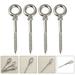 Hammock hanging kit 4pcs Stainless steel Eye Hooks Screw Eyes for Fixing Swing Hammock Boxing Bag