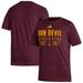 Men's adidas Maroon Arizona State Sun Devils Head of Class Fresh T-Shirt