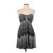 Express Casual Dress - A-Line Sweetheart Sleeveless: Black Dresses - Women's Size 6