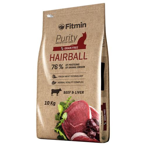 10kg Fitmin Cat Purity Hairball Katzenfutter trocken