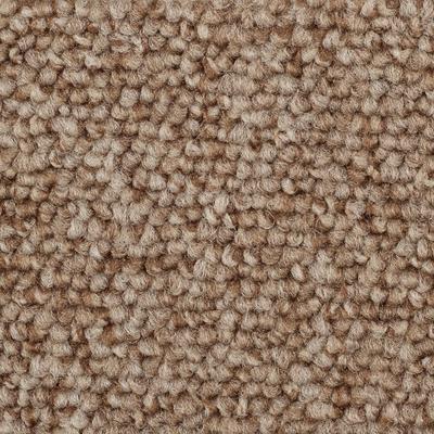 Teppichboden BODENMEISTER "Baltic, Schlinge - meliert, Made in Belgium", braun (hell, braun beige), B:500cm H:5mm L:300cm, Polyamid, Teppiche, Wohnzimmer, Schlafzimmer, Kinderzimmer, Breite 400/500 cm Image