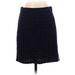 J.Crew Formal Skirt: Blue Print Bottoms - Women's Size 2