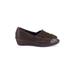 VANELi Wedges: Brown Print Shoes - Women's Size 6 - Peep Toe