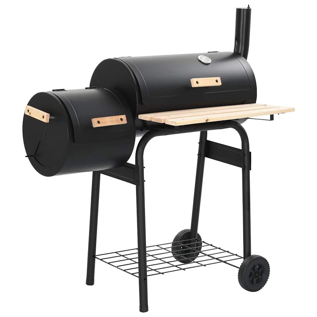 vidaXL Klassischer Holzkohlegrill Barbecue Smoker Image