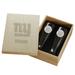 New York Giants Two-Piece Pilsner Glass Set with Collector's Box