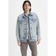 Jeansjacke LEVI'S "NEW RELAXED FIT TRUCK" Gr. XL, blau (huron waves) Herren Jacken Übergangsjacken