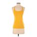 Gap Outlet Active Tank Top: Orange Activewear - Women's Size X-Small Petite