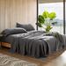 Byourbed Dark Sky Reserve Guest Room Case Pack, Linen in Gray | Alaskan King | Wayfair LN-PT-SS-DSR-CG-AK