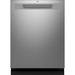 GE Appliances 24" 45 Decibel ENERGY STAR Certified Built-in Top Control Dishwasher w/ Adjustable Rack & Tall Tub, in Gray | Wayfair GDP670SYVFS