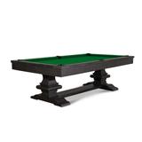 Plank & Hide Beaumont Slate Pool Table w/ Professional Installation Solid Wood in Green/Black | 32 H x 101 W x 57 D in | Wayfair Beaumontchampgreen