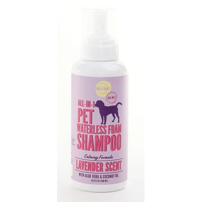 500ml 2-in-1 Calming Waterless Foam Shampoo with aloe vera and coconut oil. - Precious Tails 500BTACF-LAV