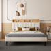 Latitude Run® Antosia Storage Bed Upholstered/Linen in Brown | 44.7 H x 57.1 W x 79.1 D in | Wayfair 2572ABBAC7BE4625925F3B2F59AEA70F