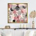 Red Barrel Studio® Pink Grey Minimalims Fludity Pink Gray Minimalims Fludity Framed On Canvas Print Canvas, in Gray/Pink | Wayfair