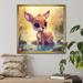 Redwood Rover Cute Baby Deer I - Print Canvas, Cotton in White | 36 H x 36 W x 1.5 D in | Wayfair 11F78CA1DF99445094900B78E63EF662