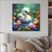 Harper Orchard Cute Baby Swan I Framed On Canvas Print Canvas | 16 H x 16 W x 1 D in | Wayfair 394AB0C45CA7475297B63653B1597824
