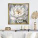 Red Barrel Studio® White Grey Peonies Artistry White Gray Peonies Artistry Canvas in Gray/White | 30 H x 30 W x 1 D in | Wayfair