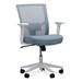 Workspace by Alera® Mesh Task Chair Upholstered/Mesh/Metal in Gray/White | 39.72 H x 27.72 W x 27.8 D in | Wayfair ALEWS42B77