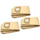 Vhbw - 30 Paper Dust Bags compatible with Hoover H45 Bag, S4270, S4276, S4282, S4290, S4292, S4308, SX2045, SX3066 Vacuum Cleaner, brown