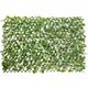 3PCS Artificial Leaf Hedge Expandable Willow Trellis Screening uv Protected
