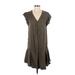 NANETTE Nanette Lepore Casual Dress: Green Dresses - Women's Size 4